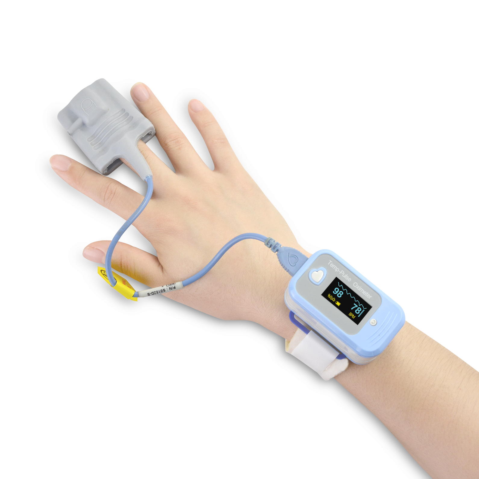 Application of hollow tubes in oximetry